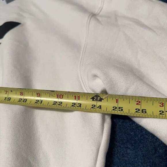 adidas Originals Trefoil Big Logo Hoodie XL White Streetwear Classic NWT - Picture 8 of 13